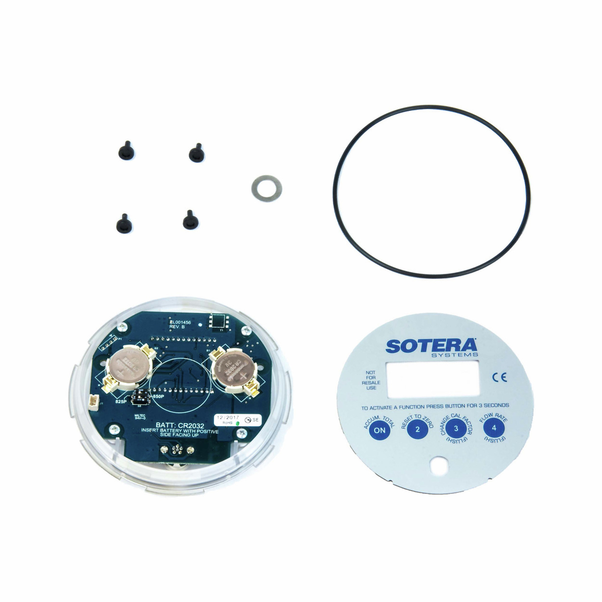 Sotera Systems Rebuild Kit - For 825P Series Meters, Includes Electronic Module and O-Ring, Model# KIT825P